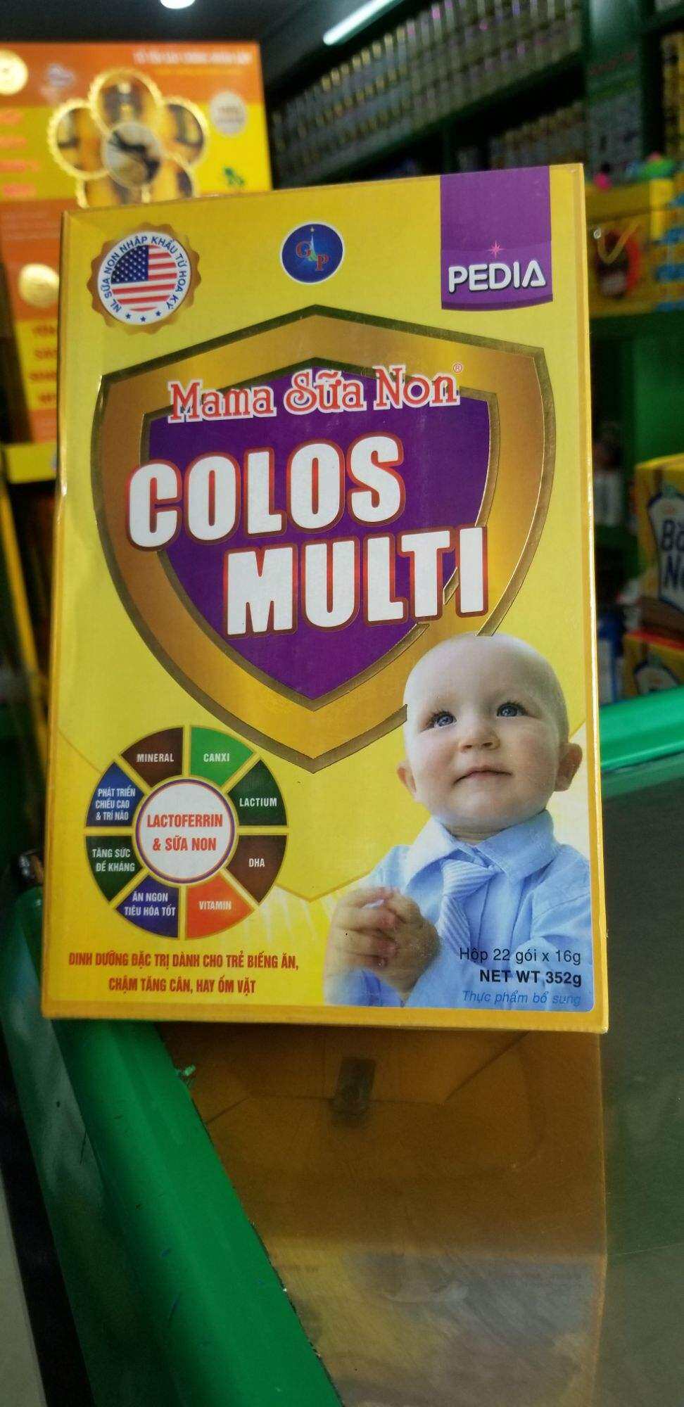 Mama sữa non Colos Multi Pedia - M - tím