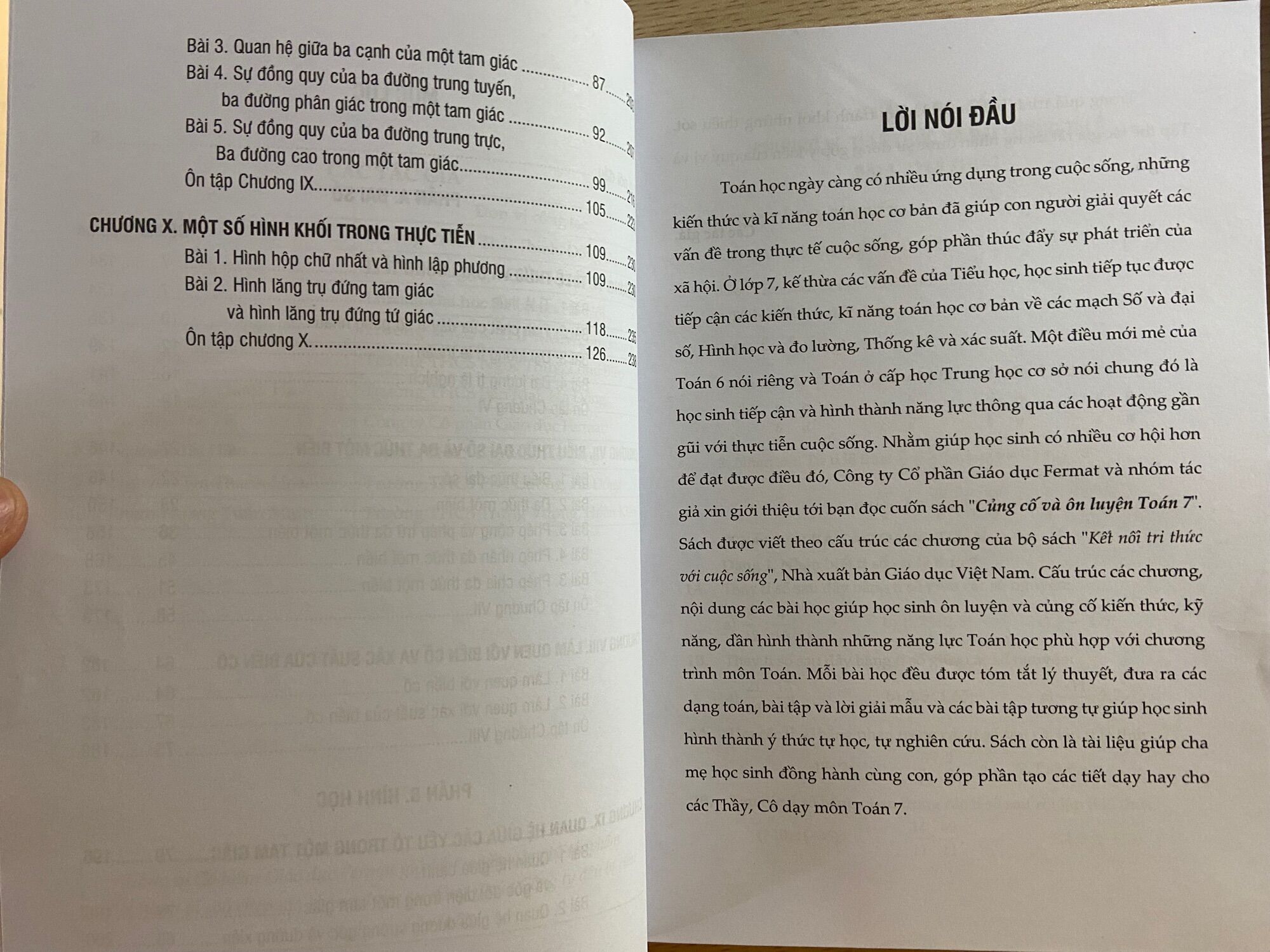 CỦNG CỐ VÀ ÔN LUYỆN TOÁN 7 tập 2