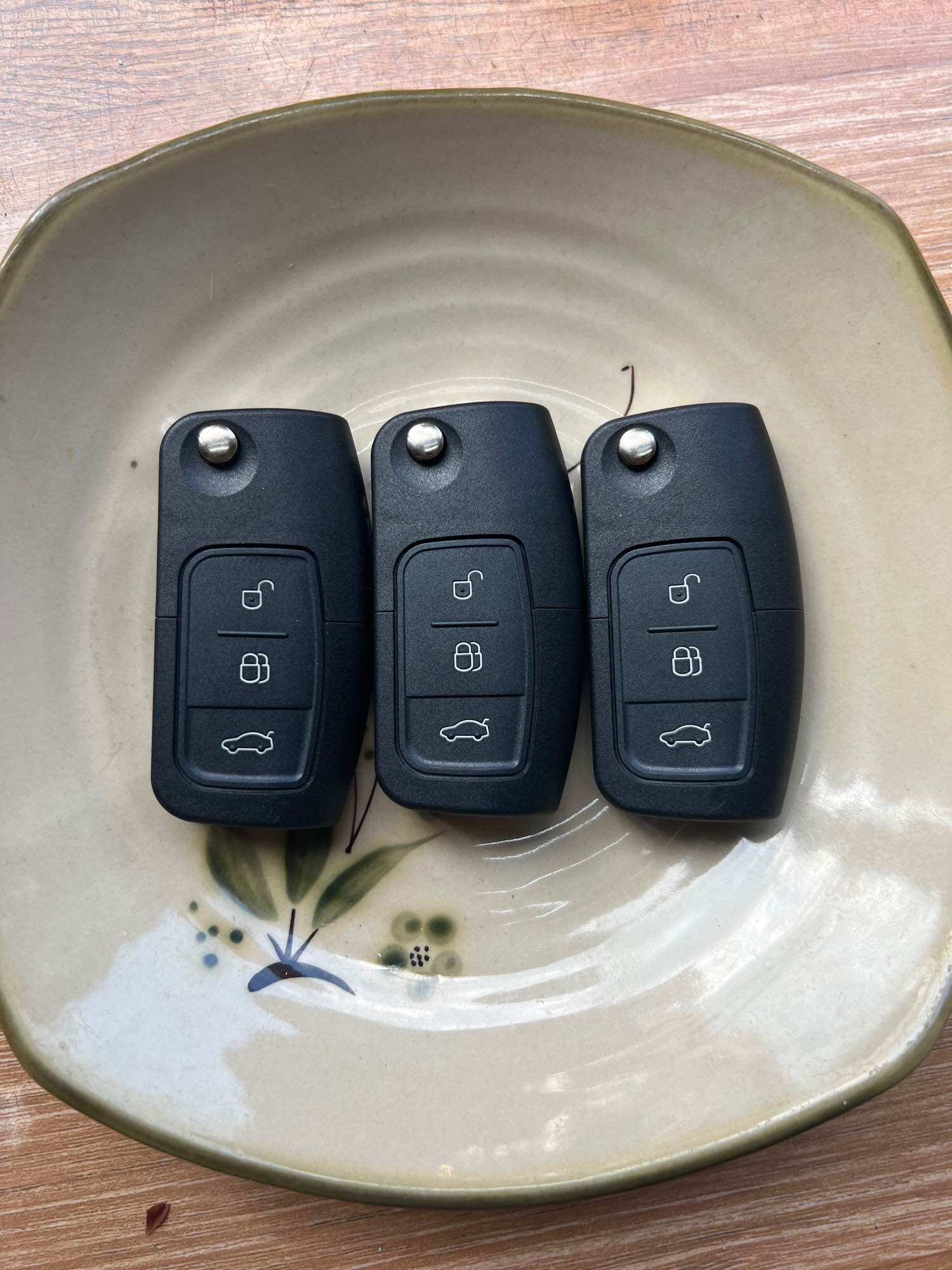 5 fob remote focus, fiesta, modeo… id chíp 63 433mhz