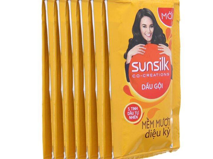 Dầu Gội Sunsilk Màu Vàng dây 10 góix6g