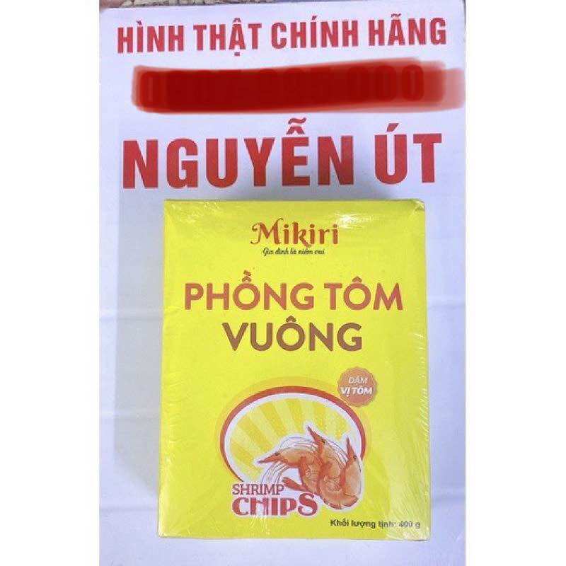Bánh phồng tôm vuông mikiri 400g