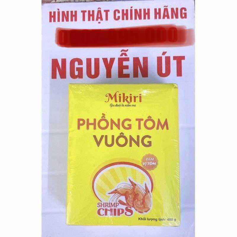 Bánh phồng tôm vuông mikiri 400g