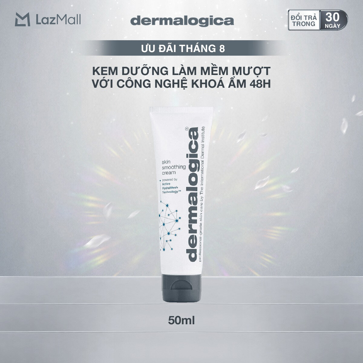 Kem dưỡng ẩm Dermalogica Skin Smoothing Cream 50ml cấp nước 48h