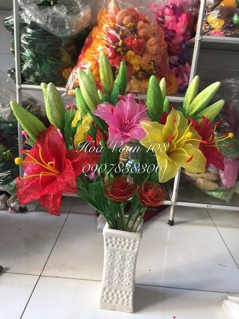 Lily bộ đát sét ( 1 bịch 5 bộ)
