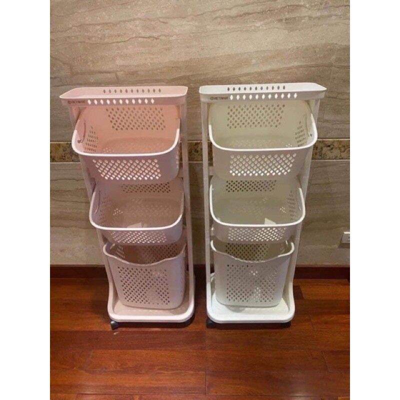 Kệ đựng đồ đa năng nhựa plastic, kệ 2 tầng ,3 tầng