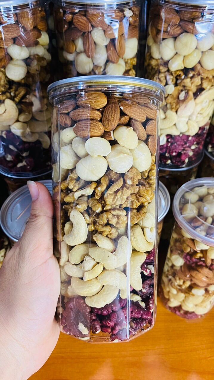 Hạt dinh dưỡng mix 5 loại hạt - hộp 500 gram