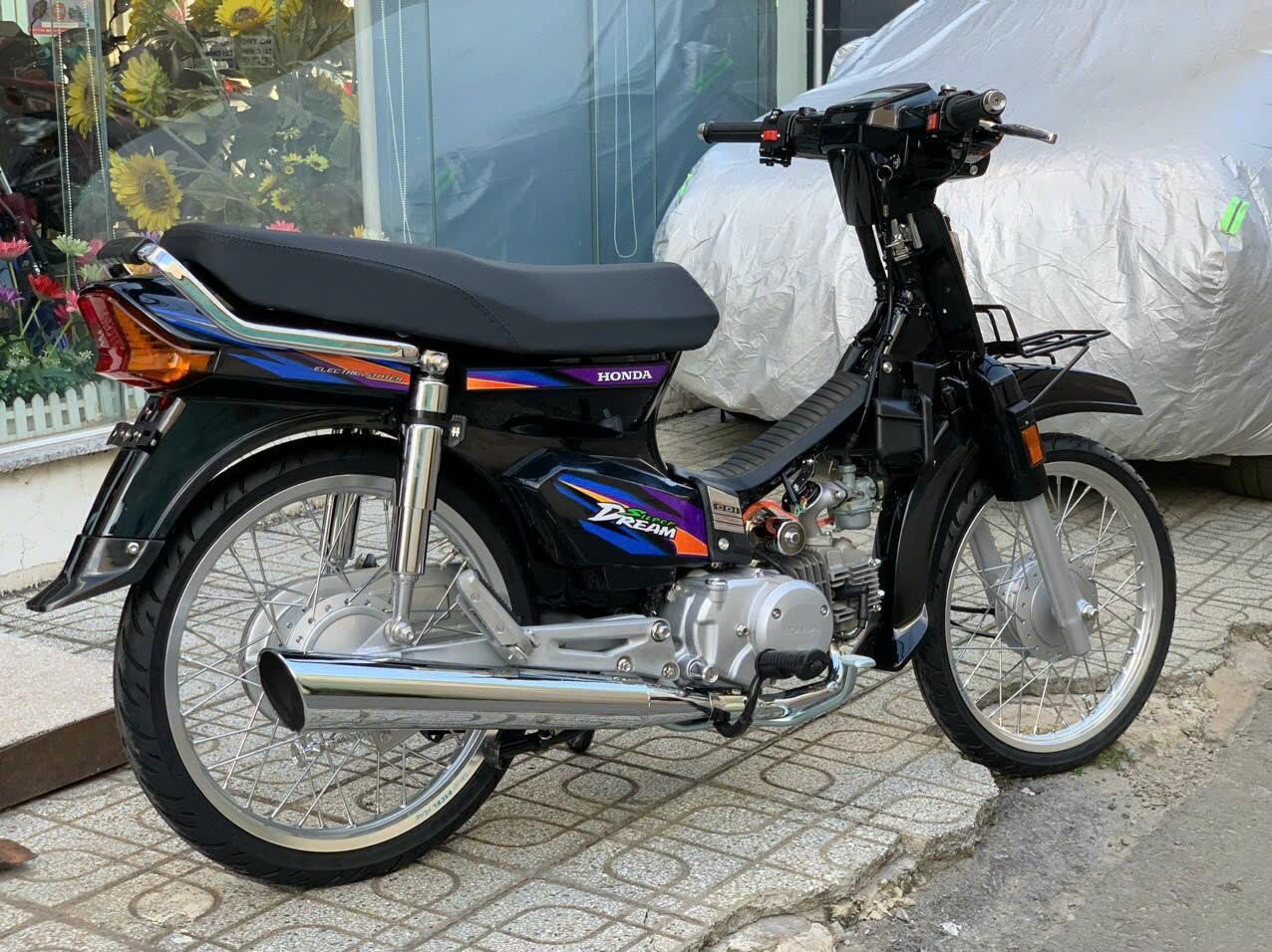tem super dream xanh đen tím