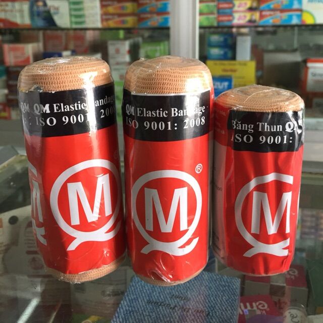 Băng thun y tế Quang Mậu (1 móc, 2 móc, 3 móc, 4 móc - màu da)