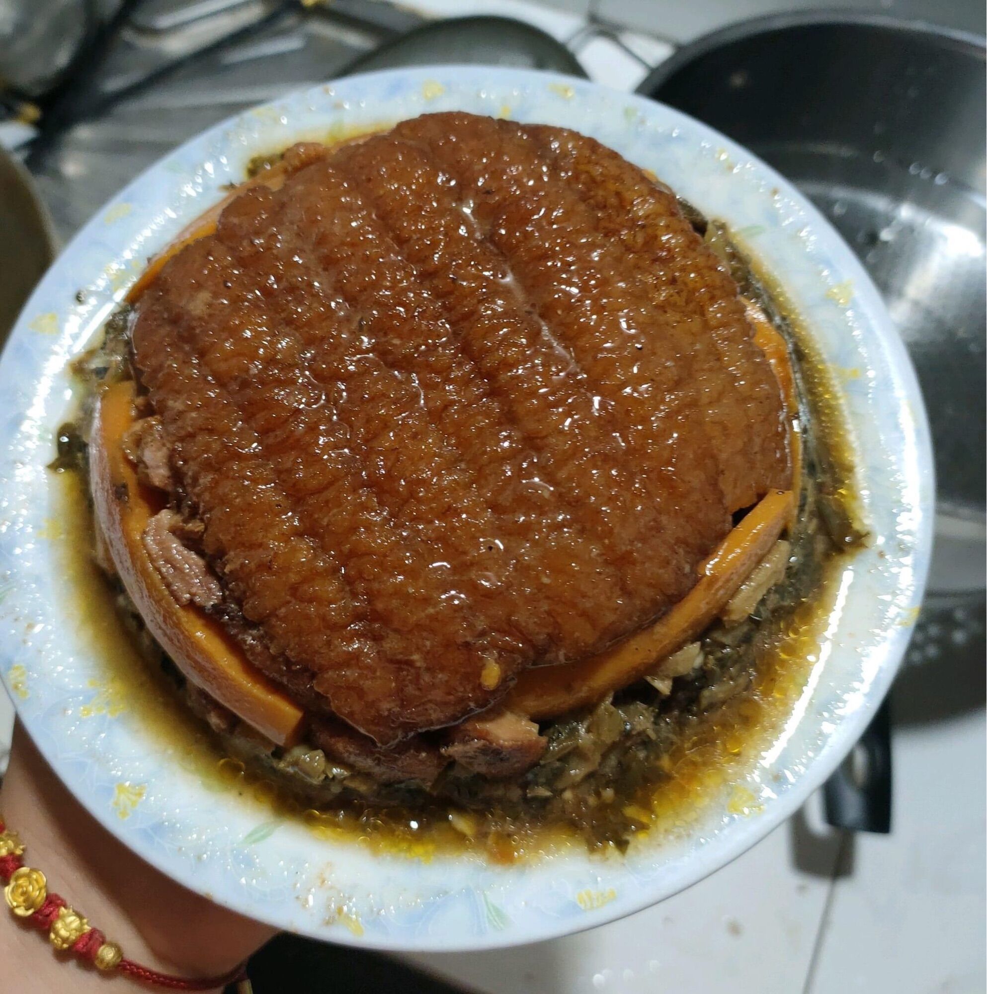 Rau tàu soi muối mặn của người dân tộc