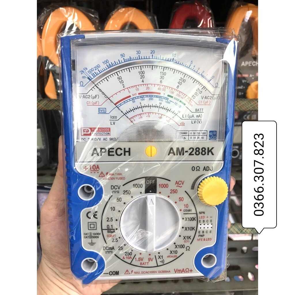 HCMĐồng hồ vạn năng APECH AM-288K