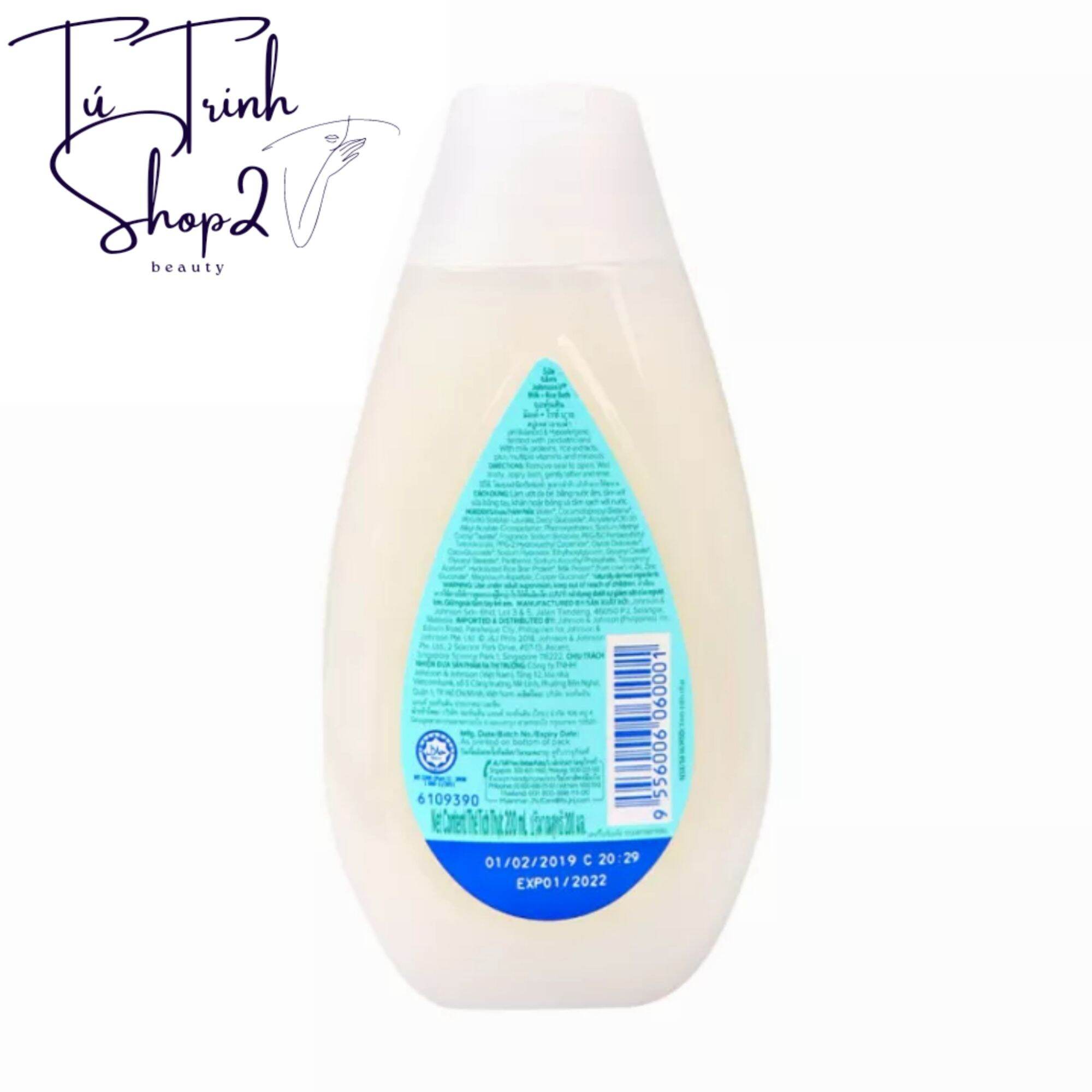 Sữa Tắm Em Bé Johnson’s baby 200ml