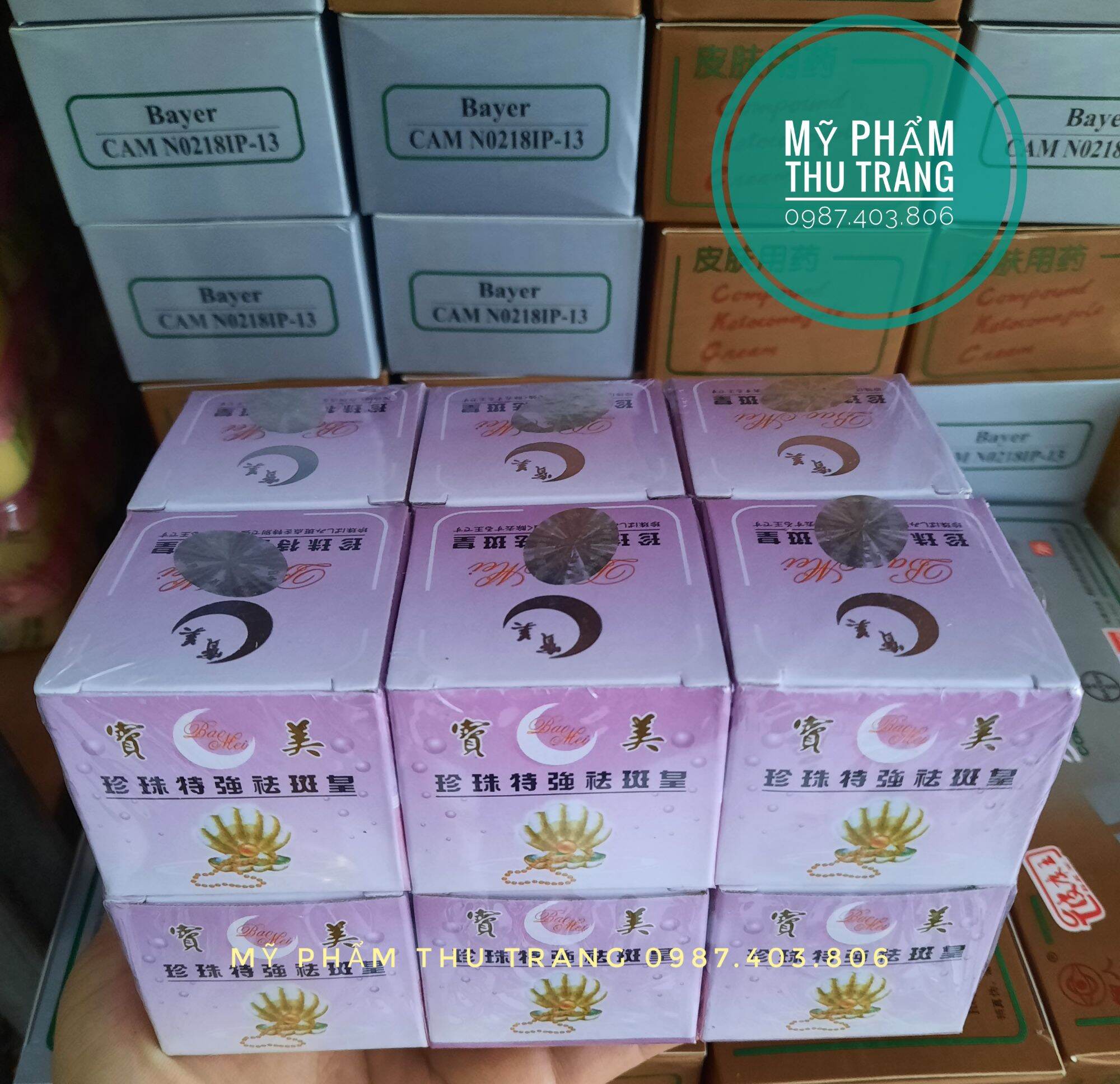 Sỉ lốc 12h kem sò mặt trăng bao mei