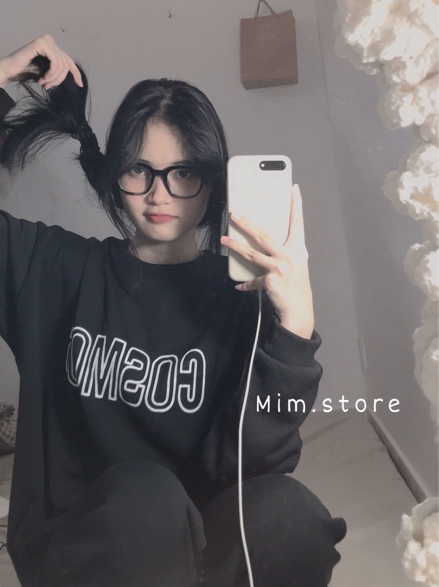Set bộ nỉ bông 2 màu ấm áp