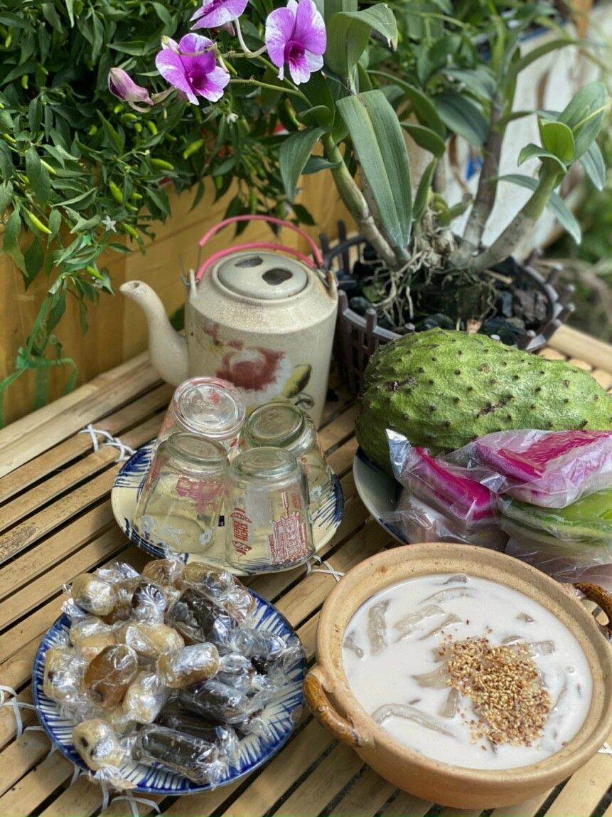 Mứt mãng cầu mix 3 vị 500g (Mãng cầu me,  mãng cầu truyền thống,  mãng cầu sữa)