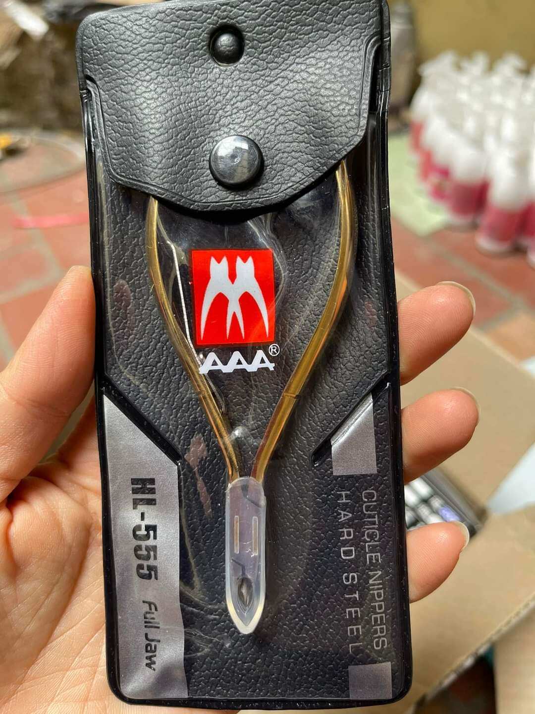 kìm nhặt da HL555, kềm cắt da AAA hl555