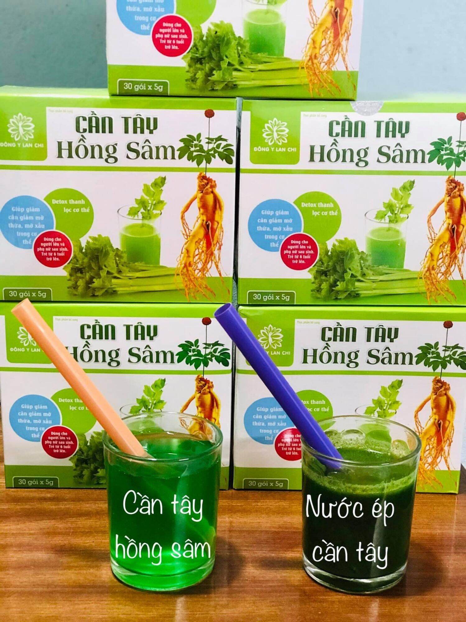 CẦN TÂY HỒNG SÂM LAN CHI B-Í QUYẾT TRẺ ĐẸP