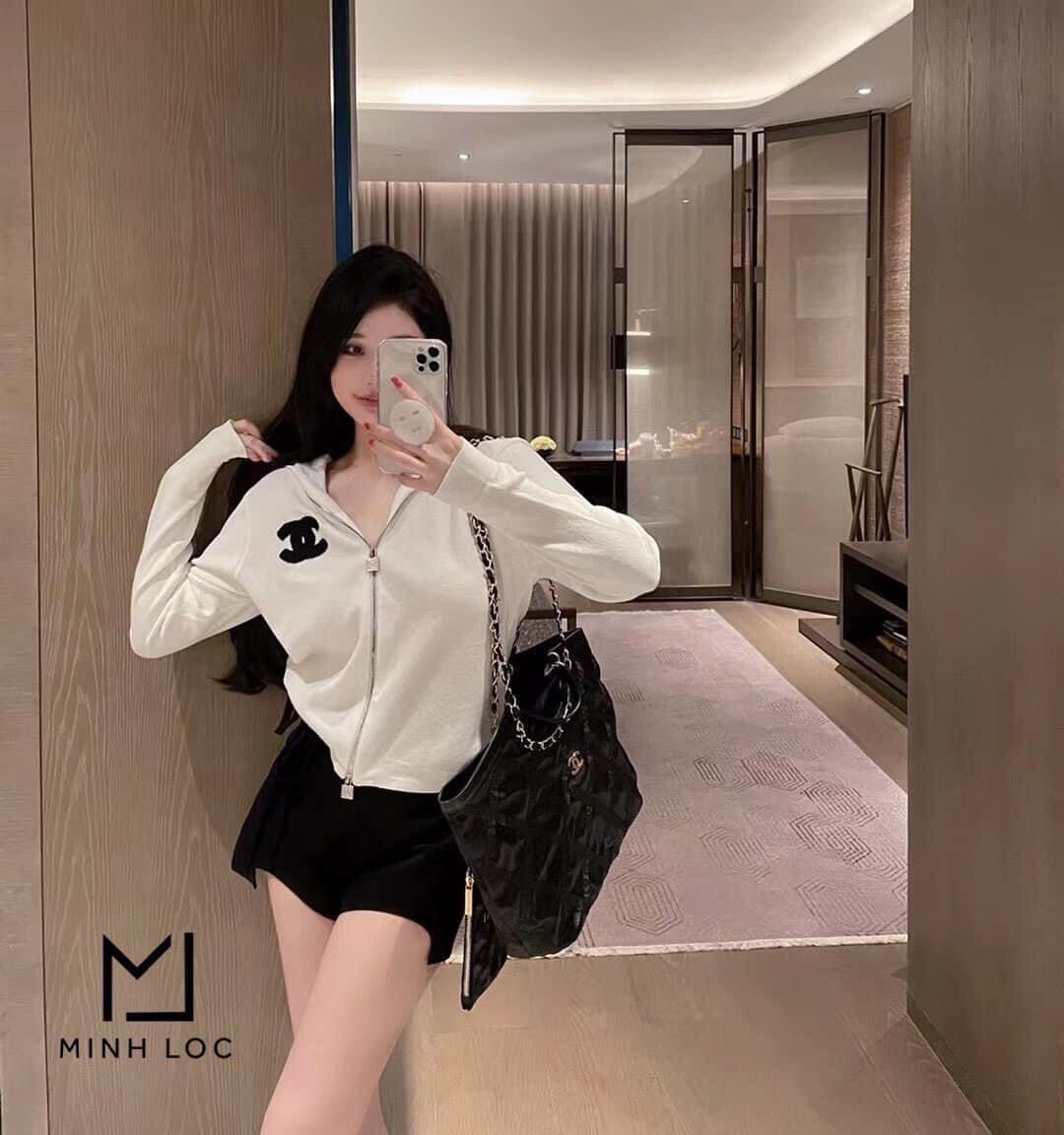 Áo khoác chanell mỏng thu đông