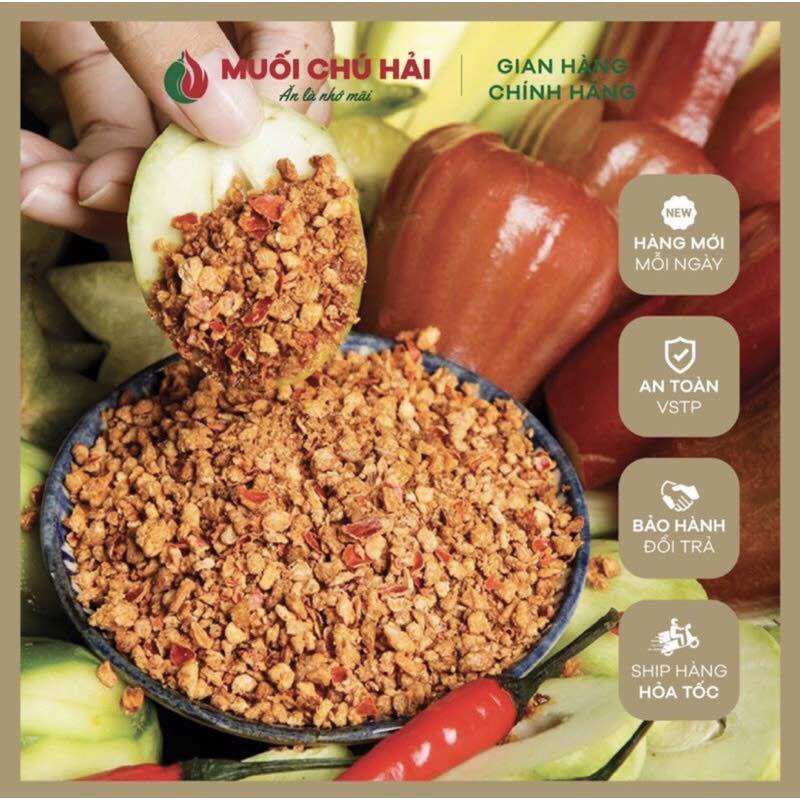 Muối tỏi ớt chú hải 350g