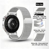 Chunmi | Dây Đeo Đồng Hồ Huawei Watch 5 Series Chất Liệu Kim Loại Milan Dập Chìm Từ Tính