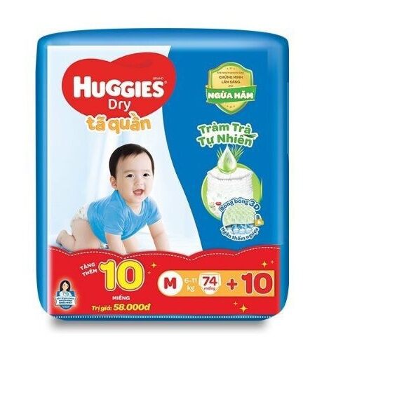 Tã quần huggies M74