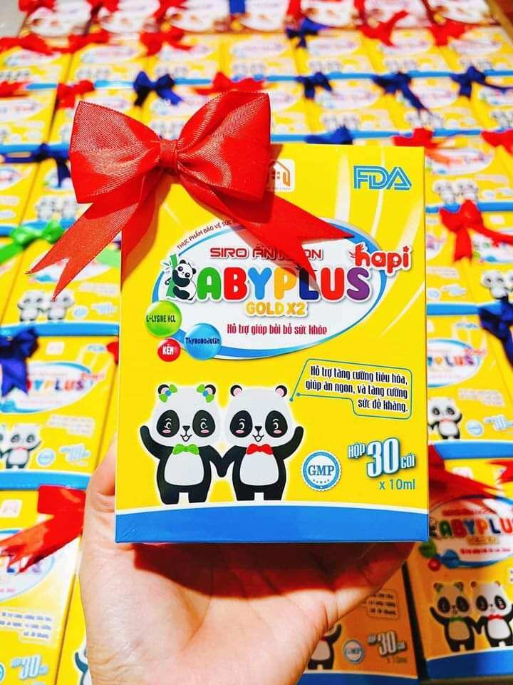[HCM][BIG SALE] COMBO 2 HỘP BABYPLUS SIRO ĂN NGON CHO BÉ CHÍNH HÃNG