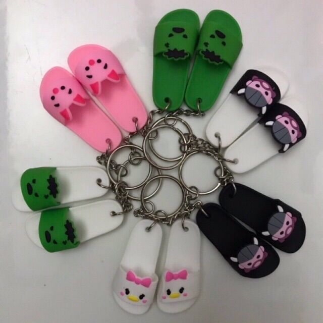 [HCM]Móc khoá hình đôi dép siêu dễ thương (bán 1 đôi)