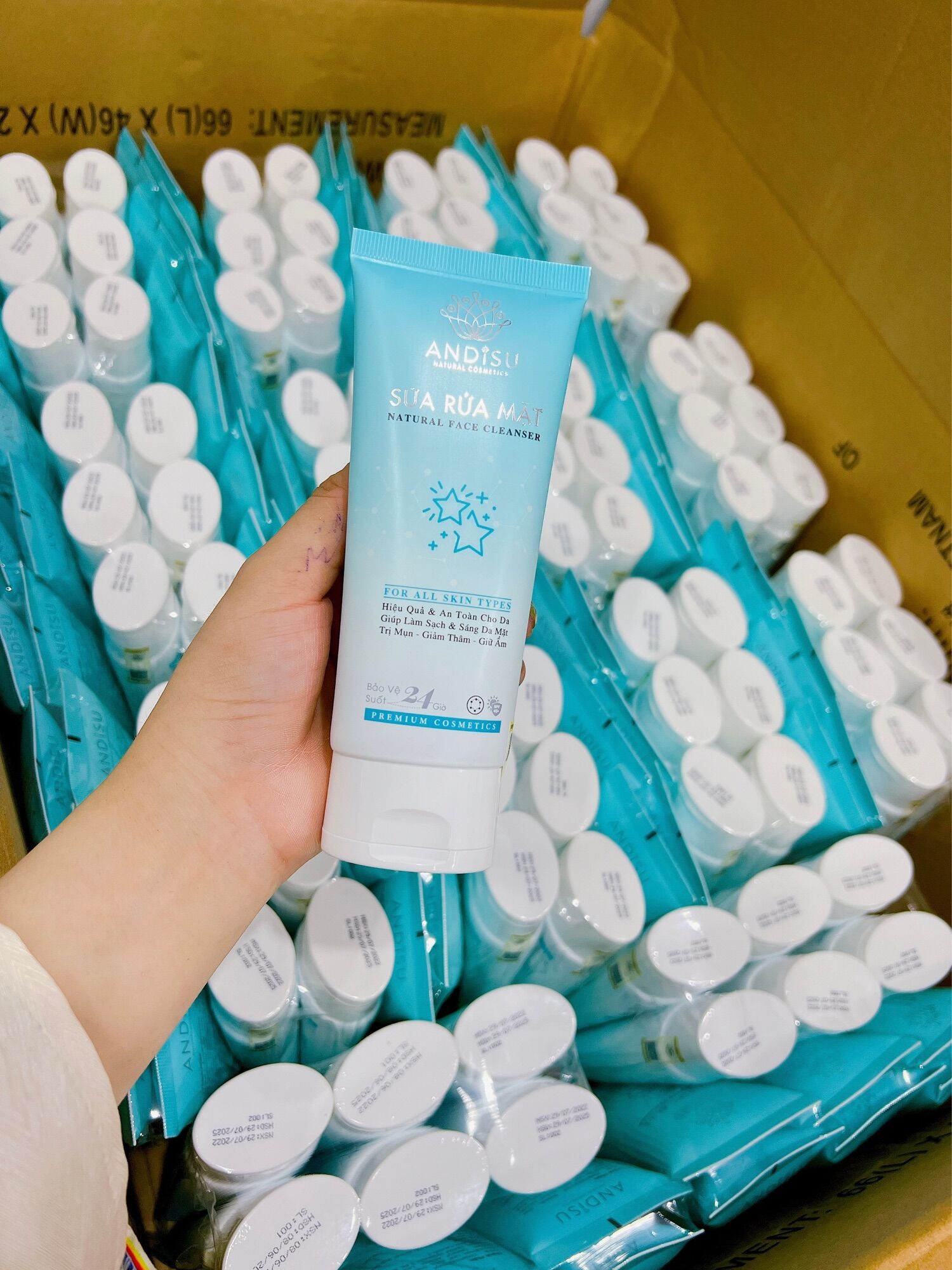 Sửa rữa mặt Andisu tuýp 120g