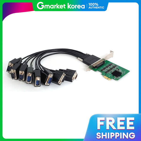 NEXTU | Next Next-958Lp Ex Serial Rs232 8-Port Multiport Pci- Card, Lp Bracket Included Giá 2,599,100 Đồng*Miễn phí vận chuyển
