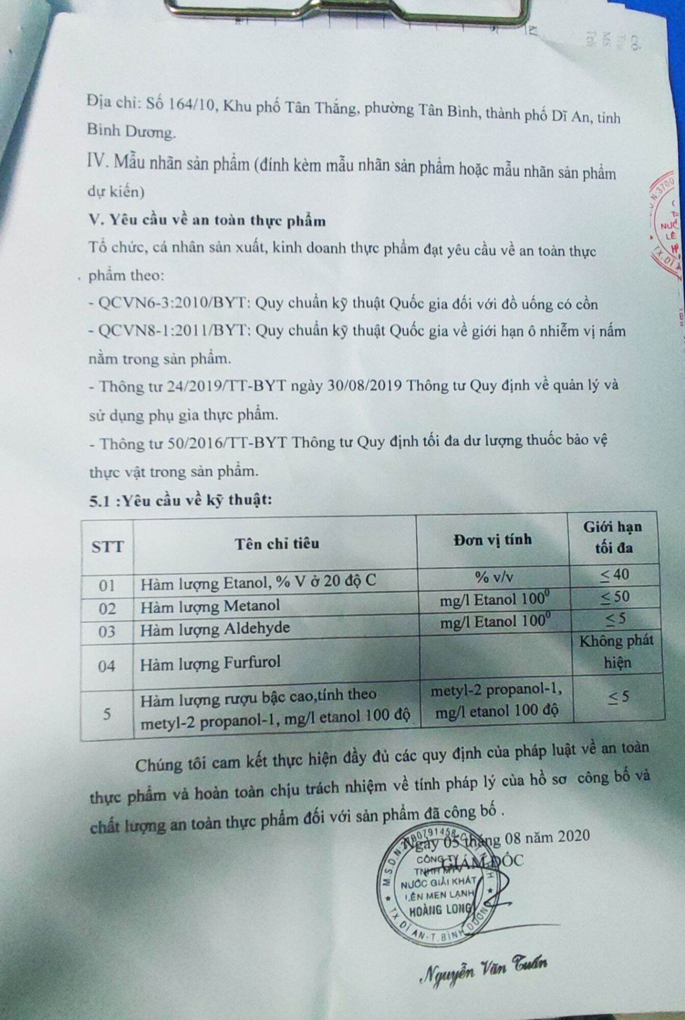 Vodka Hà Nội nhãn xanh 750ml