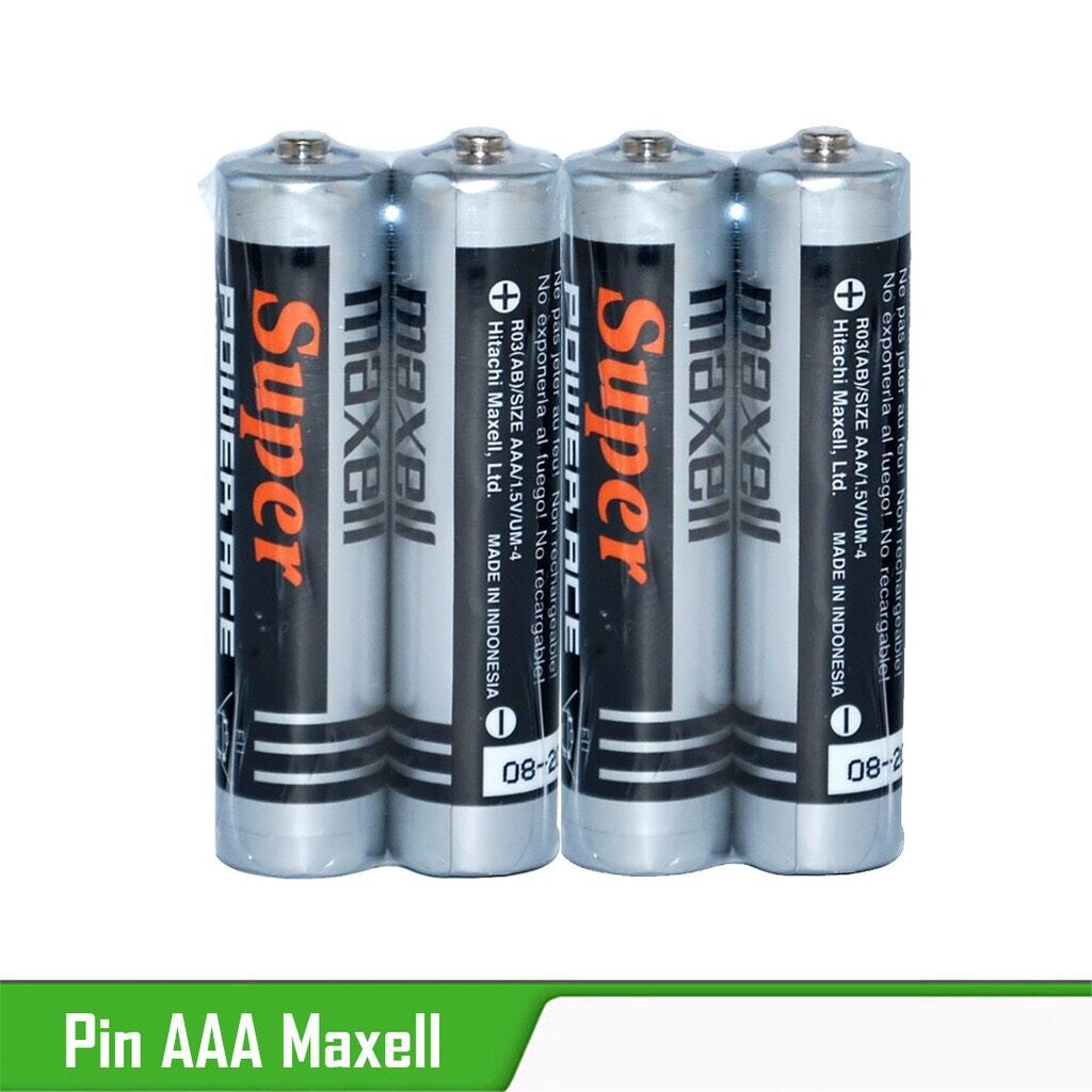 Pin tiểu Maxell Super Power ACE size AAA(Hộp 40 viên)