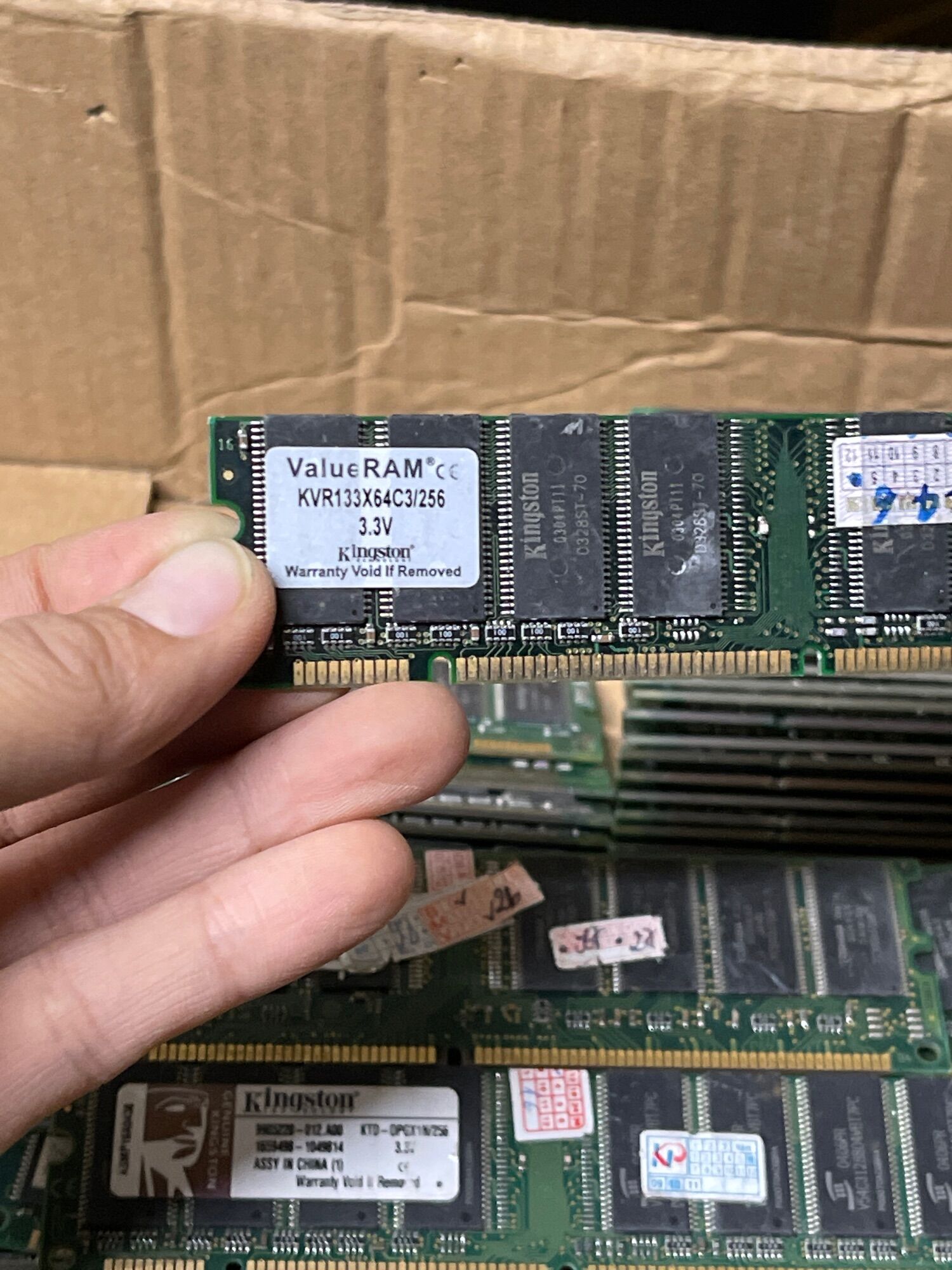 Ram Sdram Computer 256Mb Pc 100 Pc 133