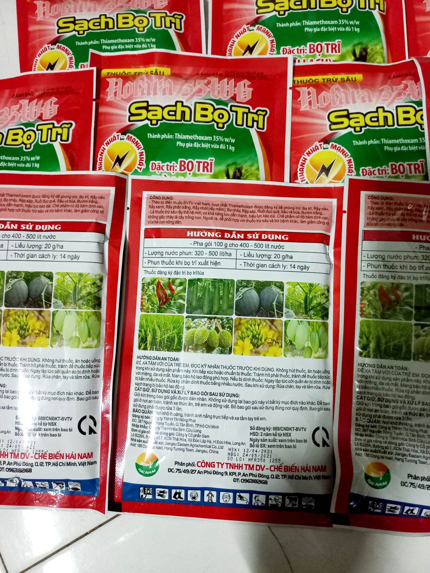 Sạch bọ trĩ gói 100gr, pha được 200L - 400L nước