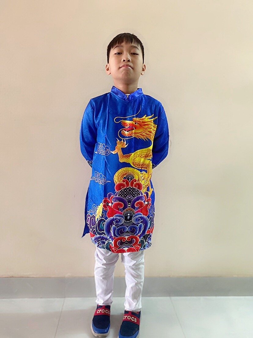 áo dài gấm thương hải