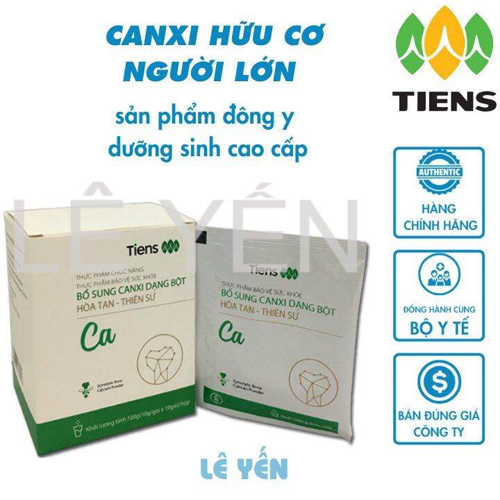 Canxi dạng bột hòa tan