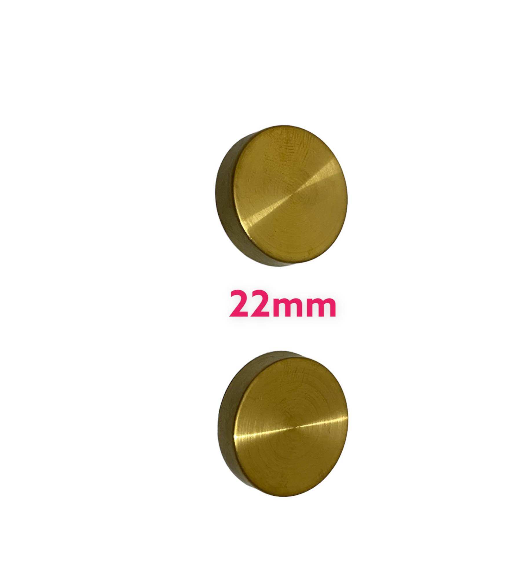 Combo 50/100 chụp vít 22mm vàng gold cao cấp