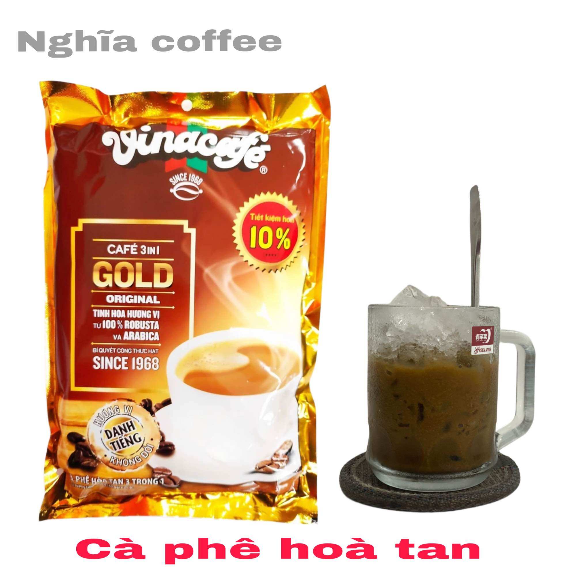 1 gói vinacafé cà phê sữa đá 800 gr