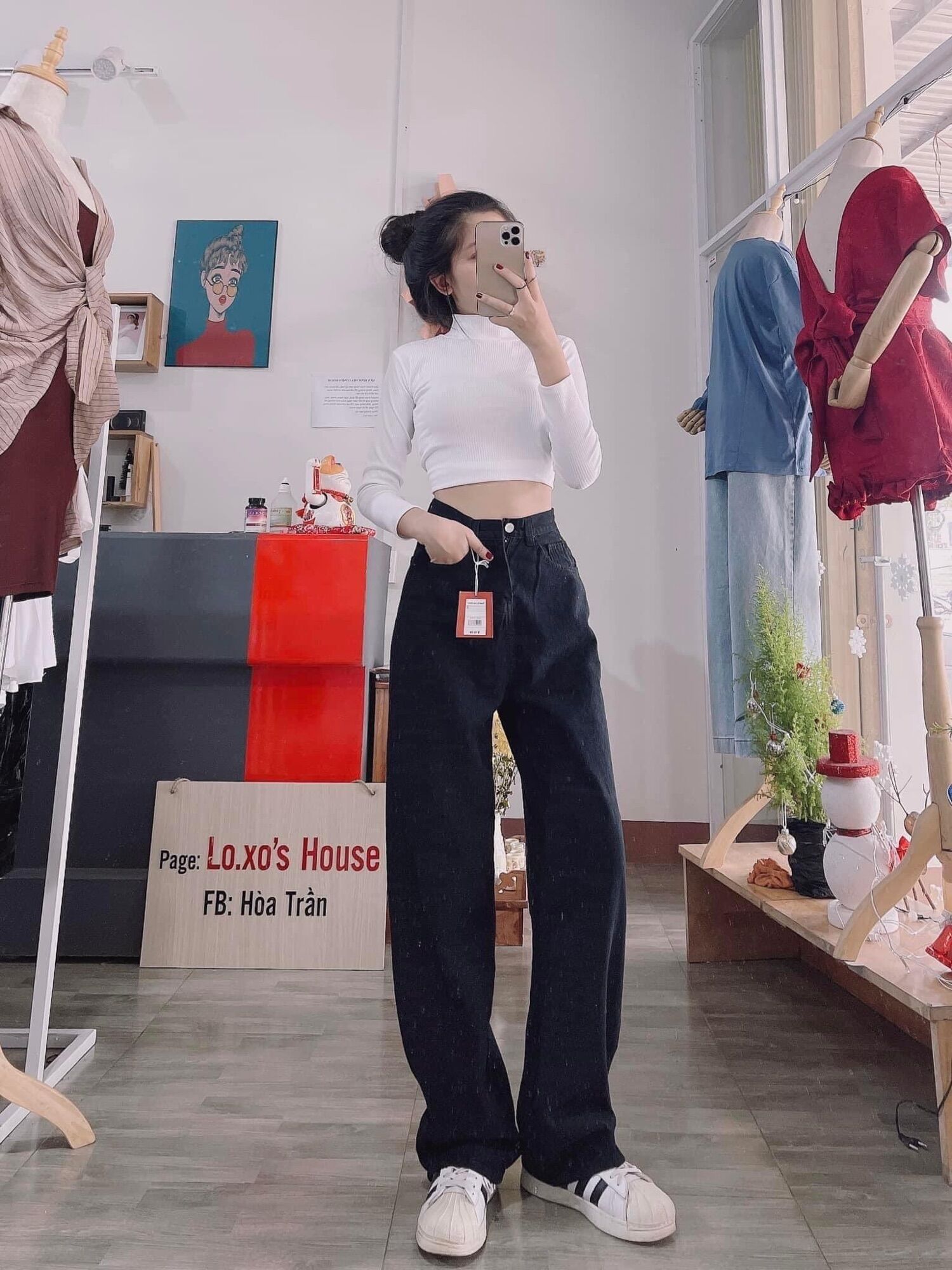 BAGGY JEANS ỐNG SUÔNG BASIC