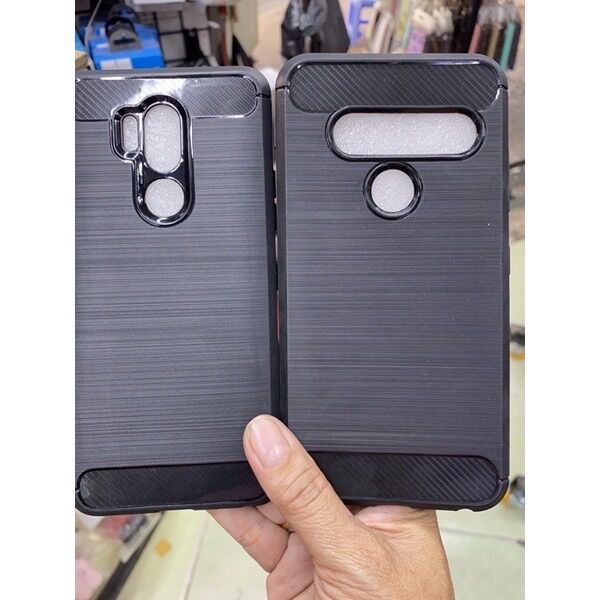 Genuine fashion shockproof black hybrid case for LG G8s/G7