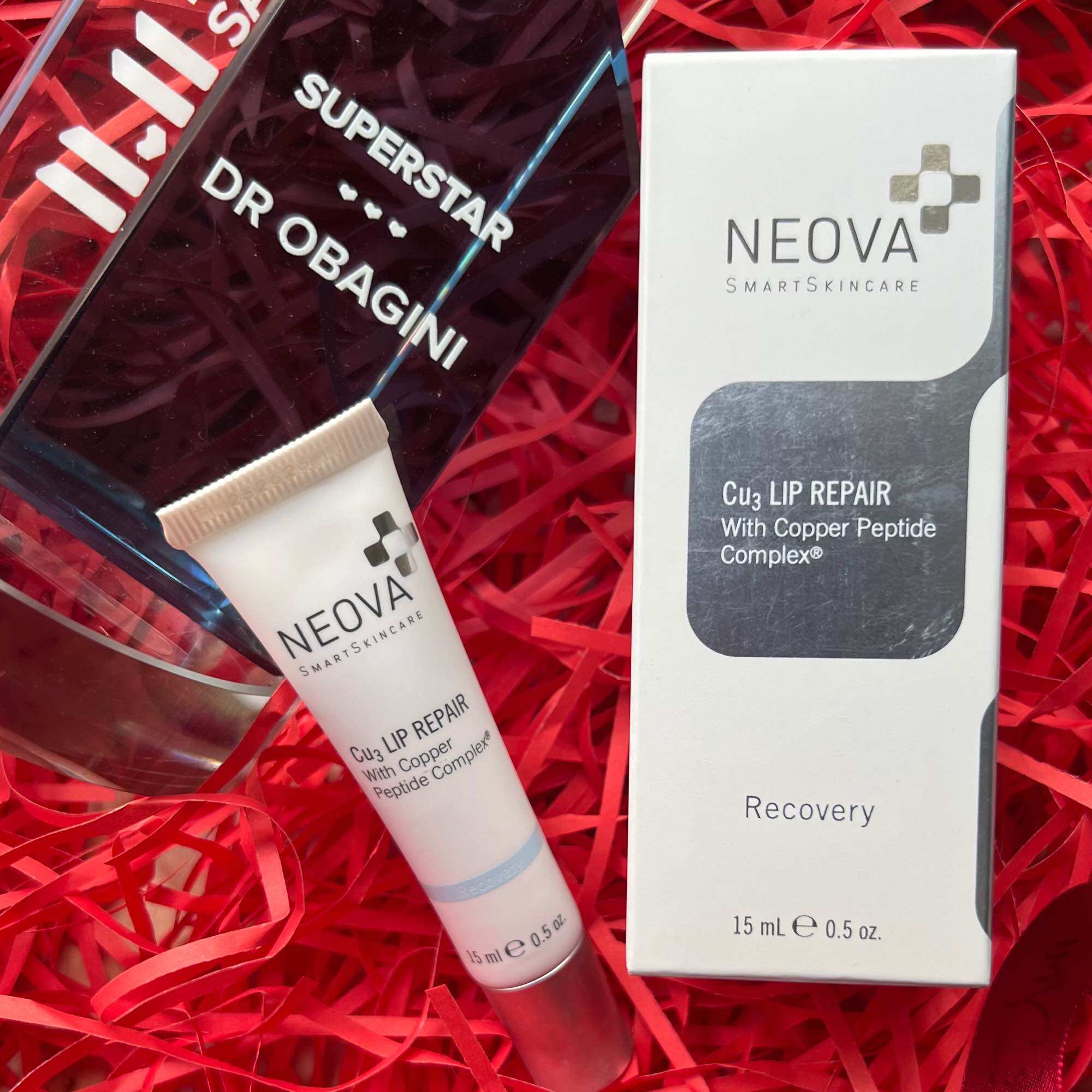 DƯỠNG MÔI NEOVA CU3 LIP REPAIR Copper Peptide Complex 15ml
