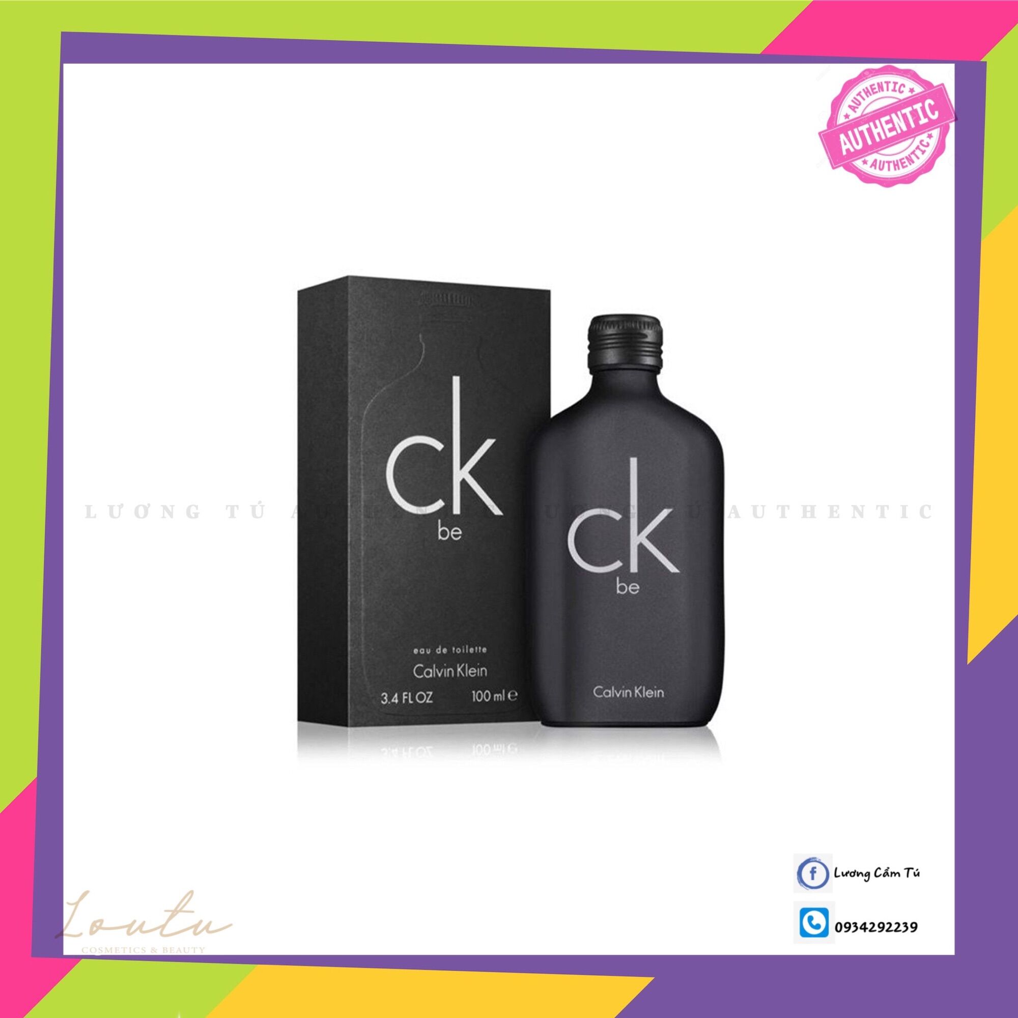 Nước hoa ck be 100ml