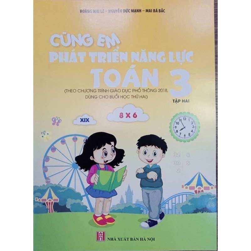 Sách -(Combo 2 tập)Cùng Em Phát Triển Năng Lực Toán 3