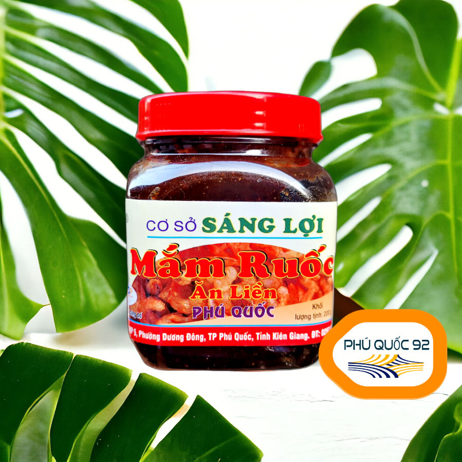 Mắm ruốc ăn liền sáng lợi phú quốc hủ 200g
