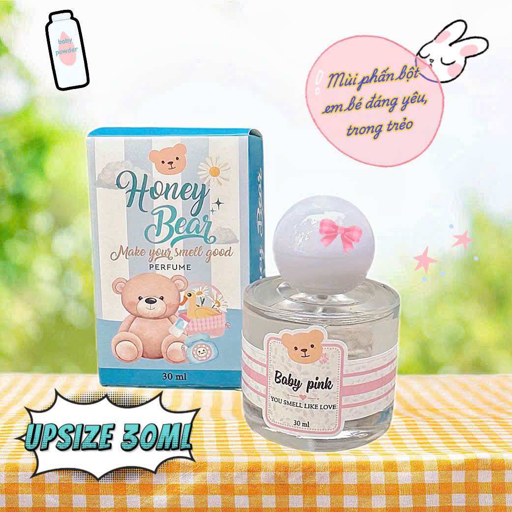 [Chai 30ml] Nước hoa Baby Pink thơm nhẹ nhàng ngọt ngào và dễ chịu như mùi phấn em bé