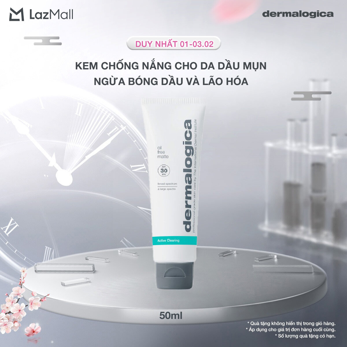 Kem chống nắng Dermalogica Oil Free Matte SPF30 50ml