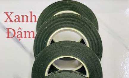 1 cuộn băng keo sáp xđậm - xnhat - nâu - trắng làm bông