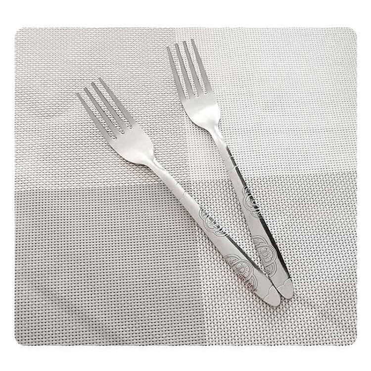 Thìa/dĩa inox cán dài cao cấp cho bé-người lớn