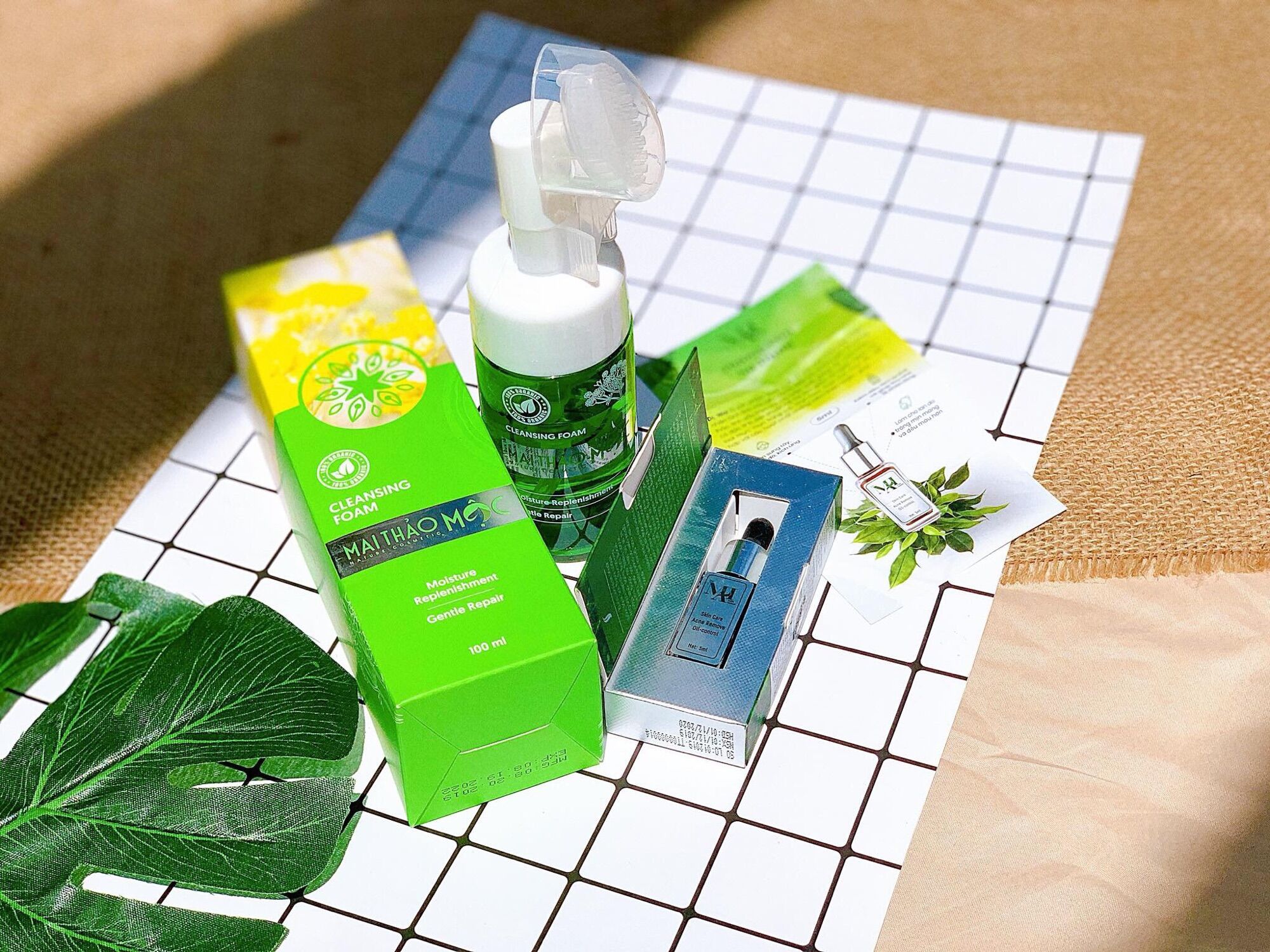 Combo Mụn Dr Mai nguyên chất và mix saffon  (chính hãng)