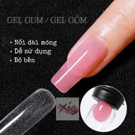 Gel gôm đắp móng tuýp lẻ đủ màu (HOT )
