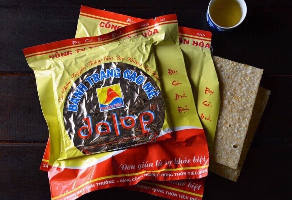BÁNH Tráng Gạo Mè Nướng