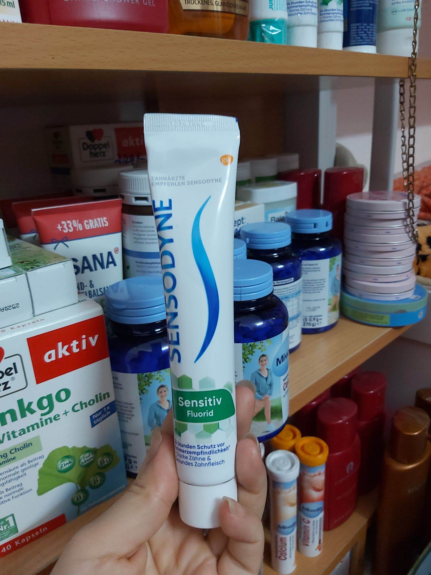 Set 3 kem đánh răng sensodyne chống ê buốt chuẩn Đức